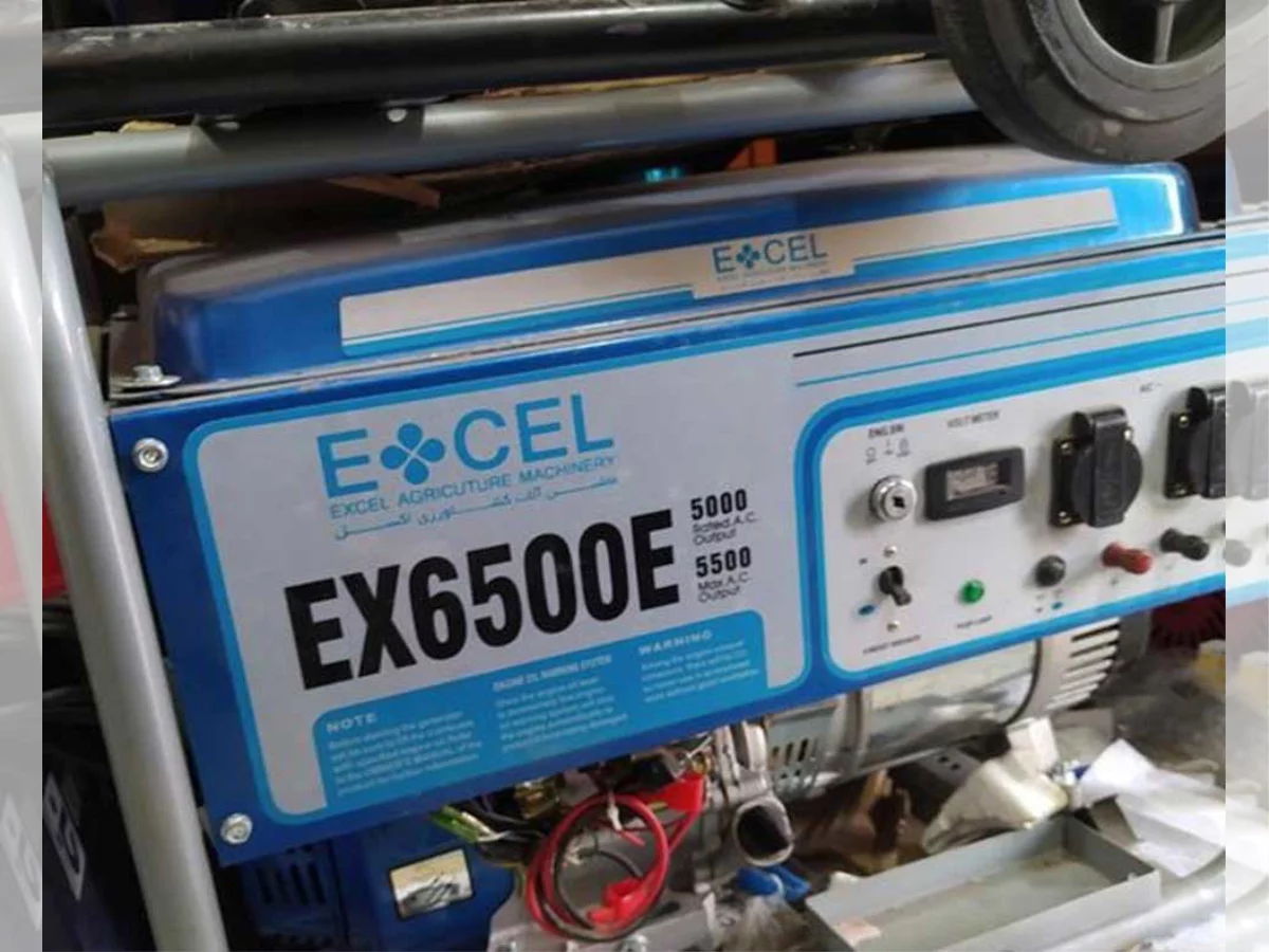 موتور برق بنزینی اکسل مدل EX6500 